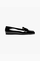 Shiny Calfskin Moccasins