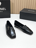 Shiny Calfskin Moccasins