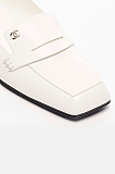 Shiny Calfskin Moccasins