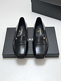 Shiny Calfskin Moccasins