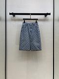 Denim Blue Mini Skirt