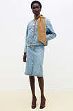 Denim Blue Mini Skirt