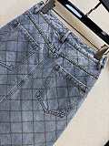 Denim Blue Mini Skirt