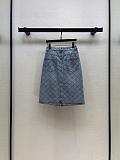 Denim Blue Mini Skirt