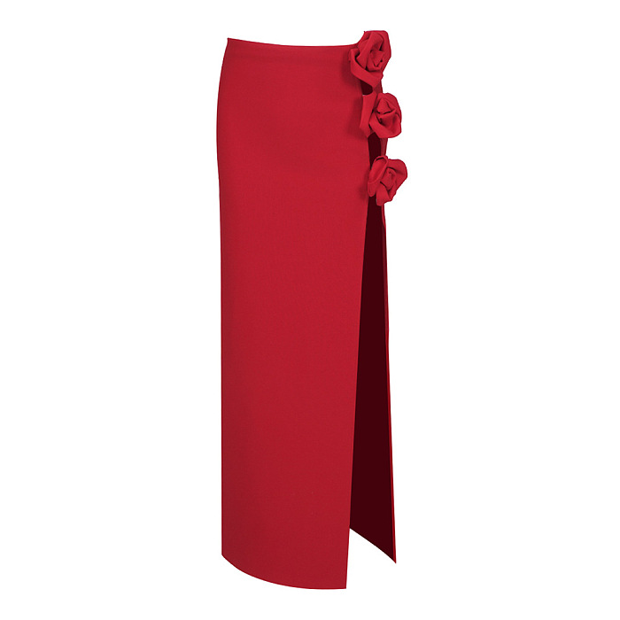 Red Rose Couture Skirt
