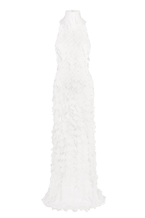 Floor-length  Swan Dress