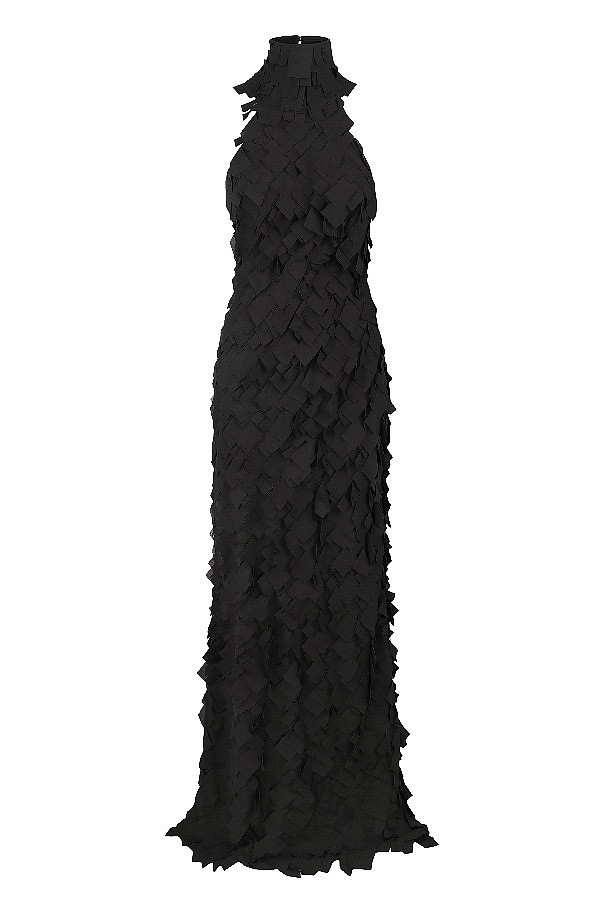Floor-length  Swan Dress