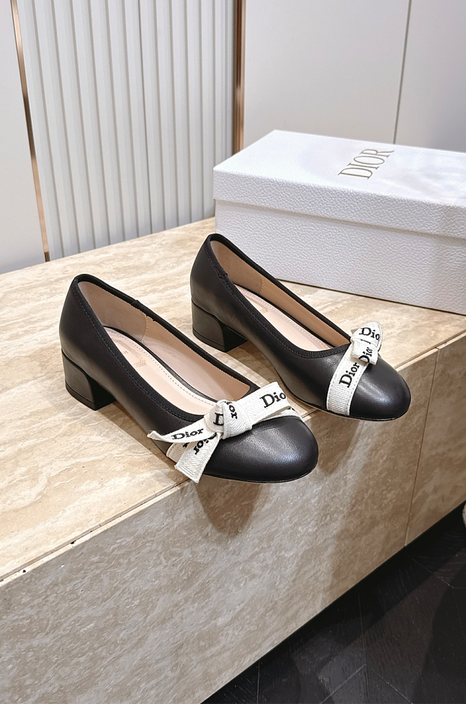 Heeled Ballet Pumps