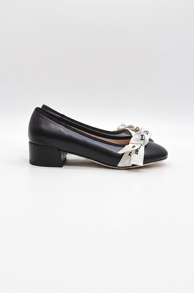Heeled Ballet Pumps