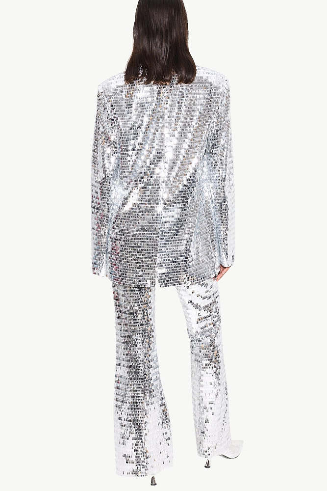 Sequin Blazer Two Piece Set