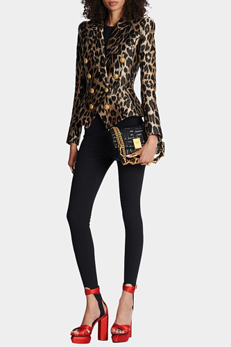 Leopard  Blazer