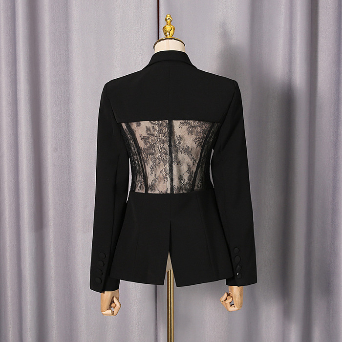 Lace Corset Blazer