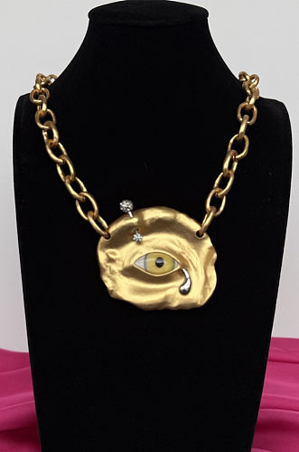 24k Eye Necklace