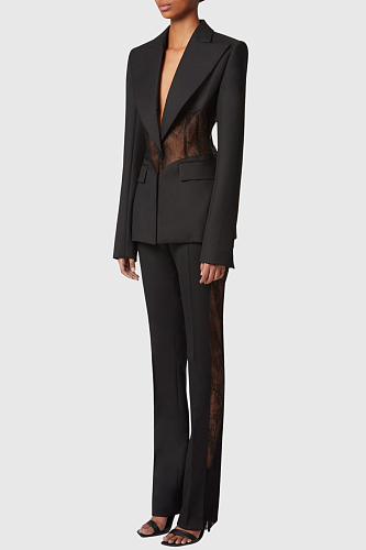 Lace Corset Blazer