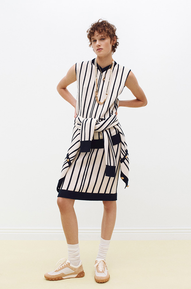 Wool Navy Blue Top