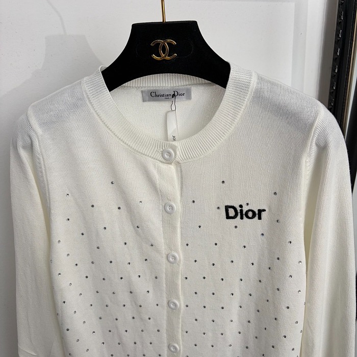 Dior Knit Button-up Cardigan