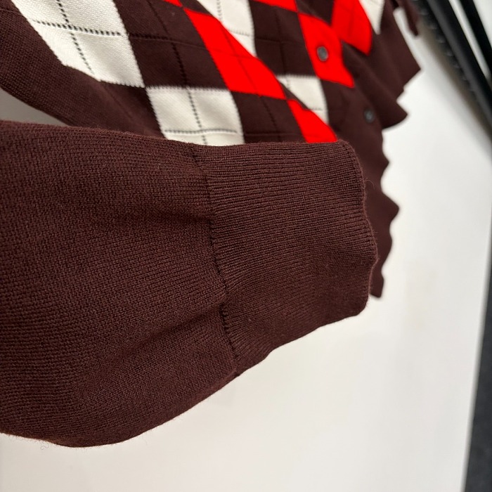 Dark Brown Cashmere Cardigan