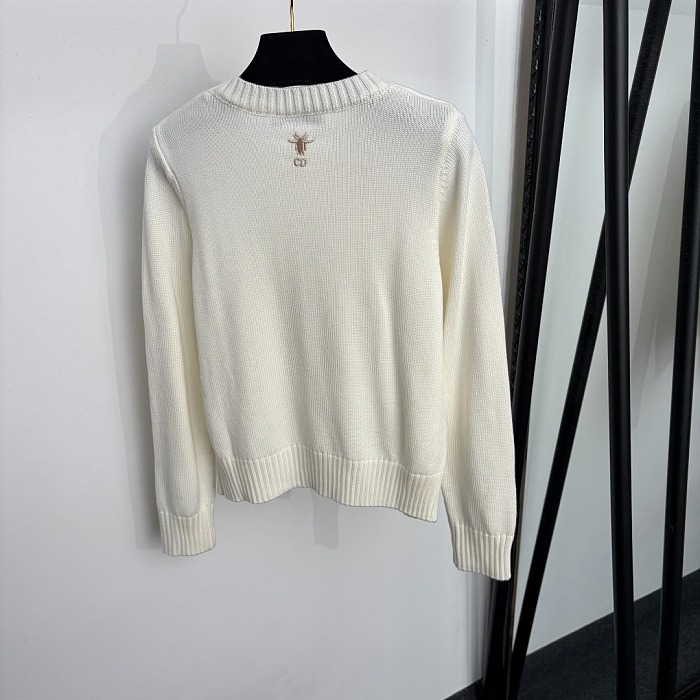 Star Ivory Knit Sweater