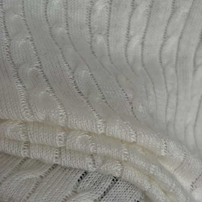 Miu Miu Cable-knit Crewneck Sweater