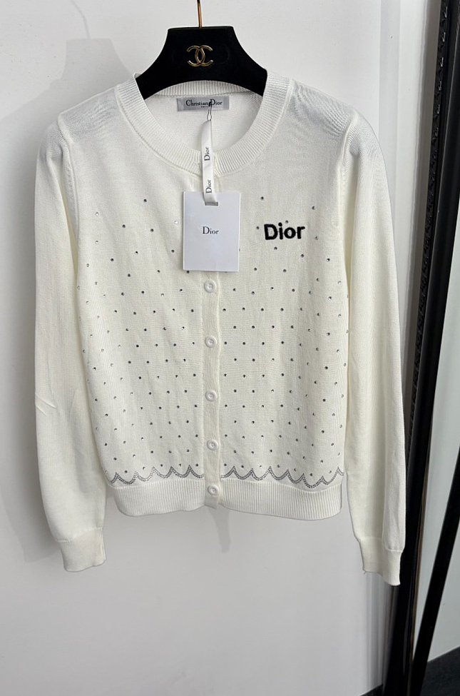 Dior Knit Button-up Cardigan