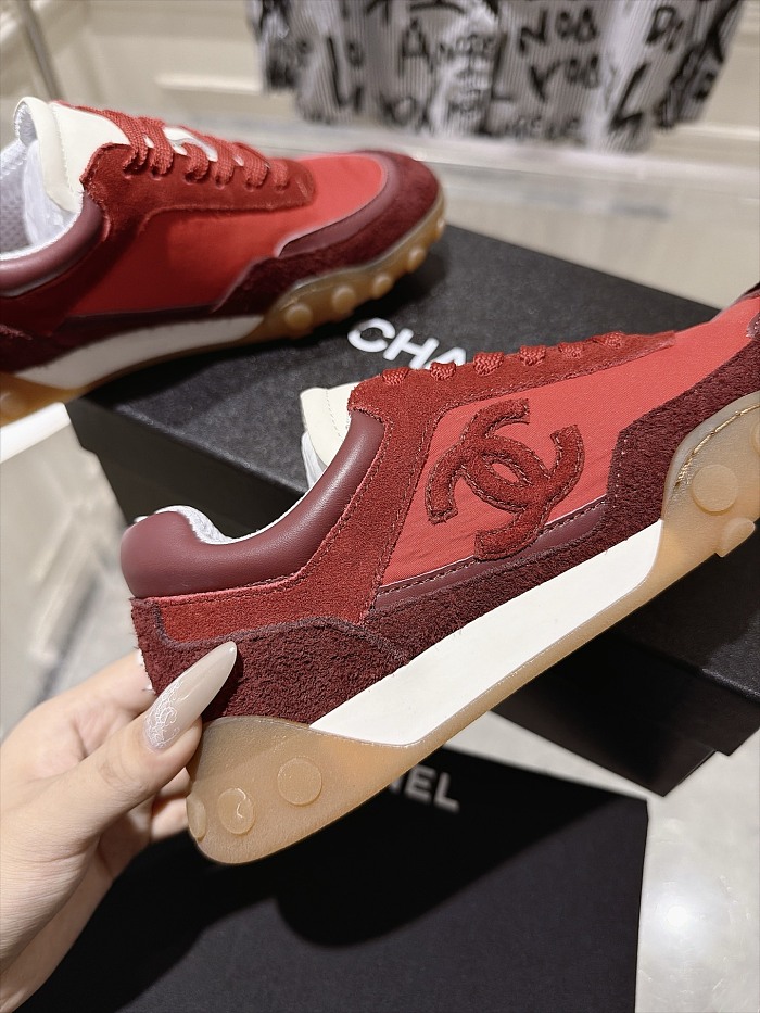 Chanel Mixed fibers, suede calfskin Sneaker