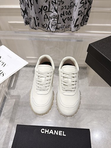 Chanel Joggesko - Mixed fibers, suede calfskin Sneaker