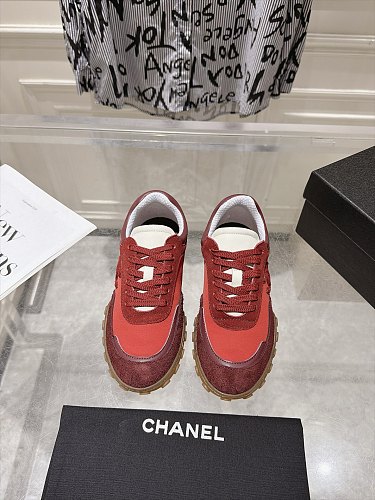 Chanel Mixed fibers, suede calfskin Sneaker