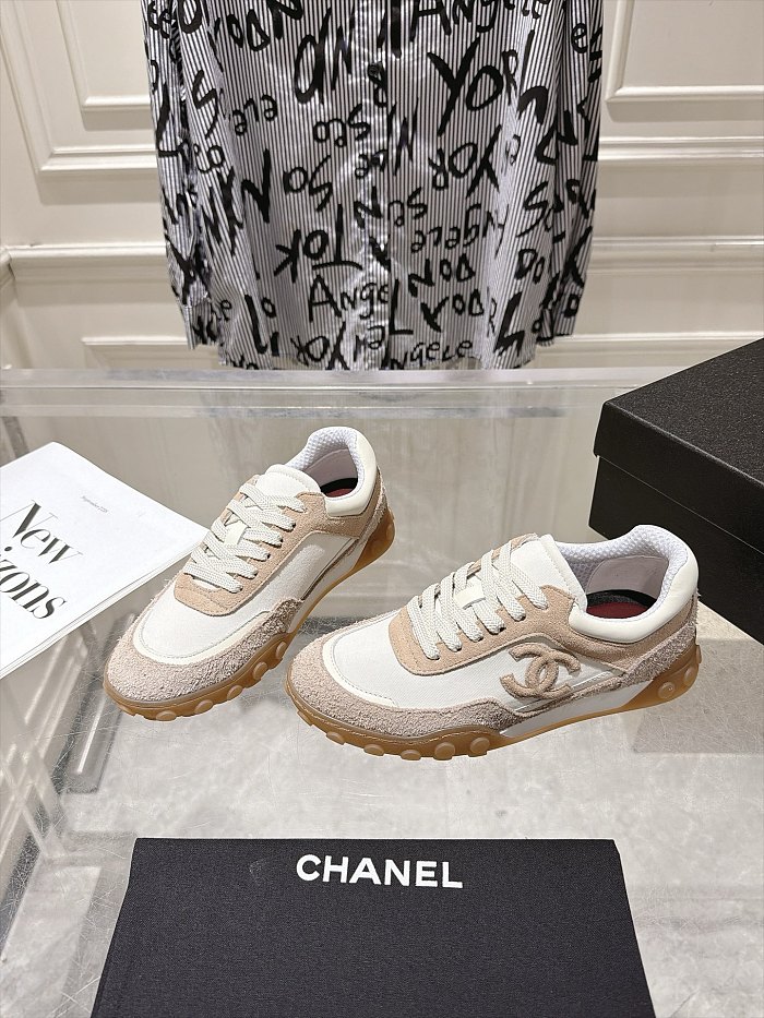 Chanel Joggesko - Mixed fibers, suede calfskin Sneaker