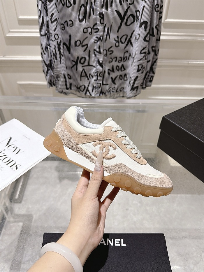 Chanel Joggesko - Mixed fibers, suede calfskin Sneaker