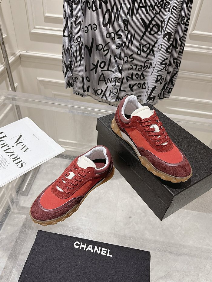 Chanel Mixed fibers, suede calfskin Sneaker