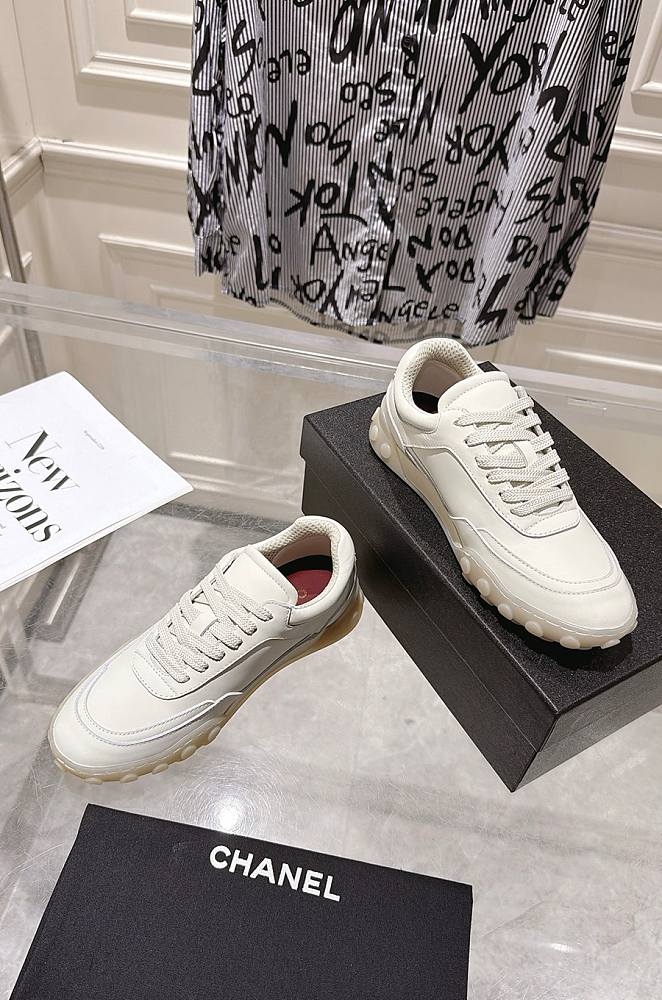 Chanel Joggesko - Mixed fibers, suede calfskin Sneaker