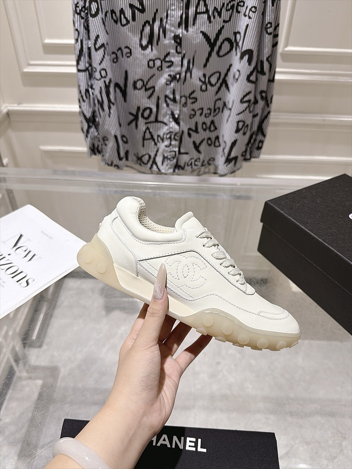 Chanel Joggesko - Mixed fibers, suede calfskin Sneaker