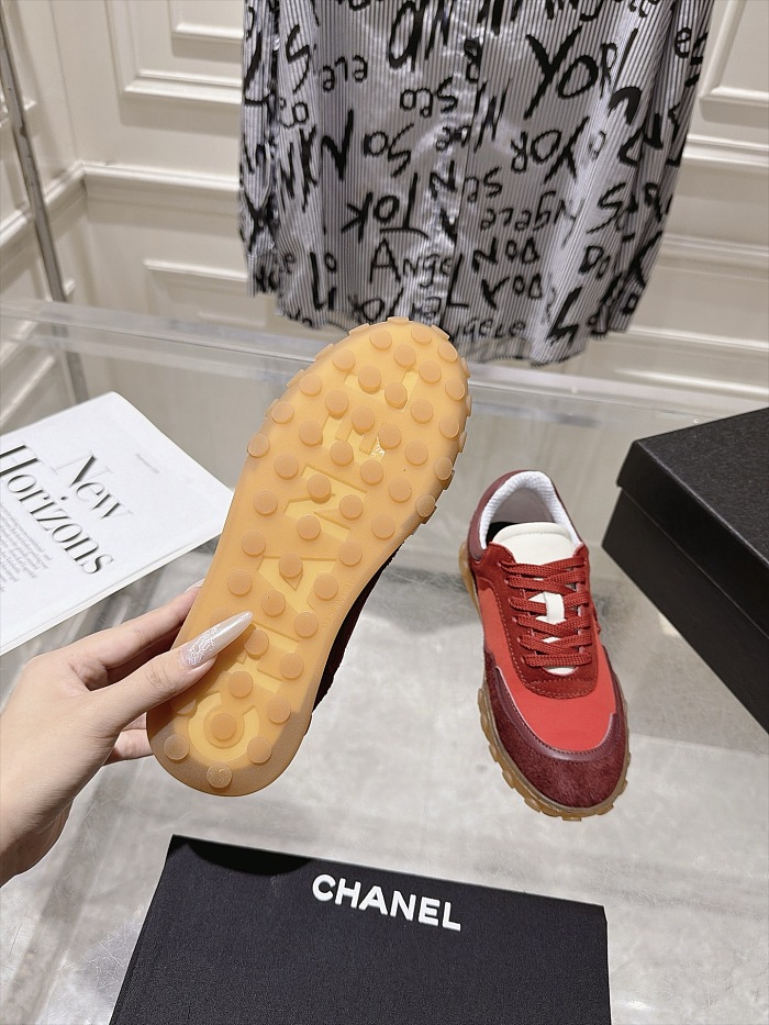 Chanel Mixed fibers, suede calfskin Sneaker