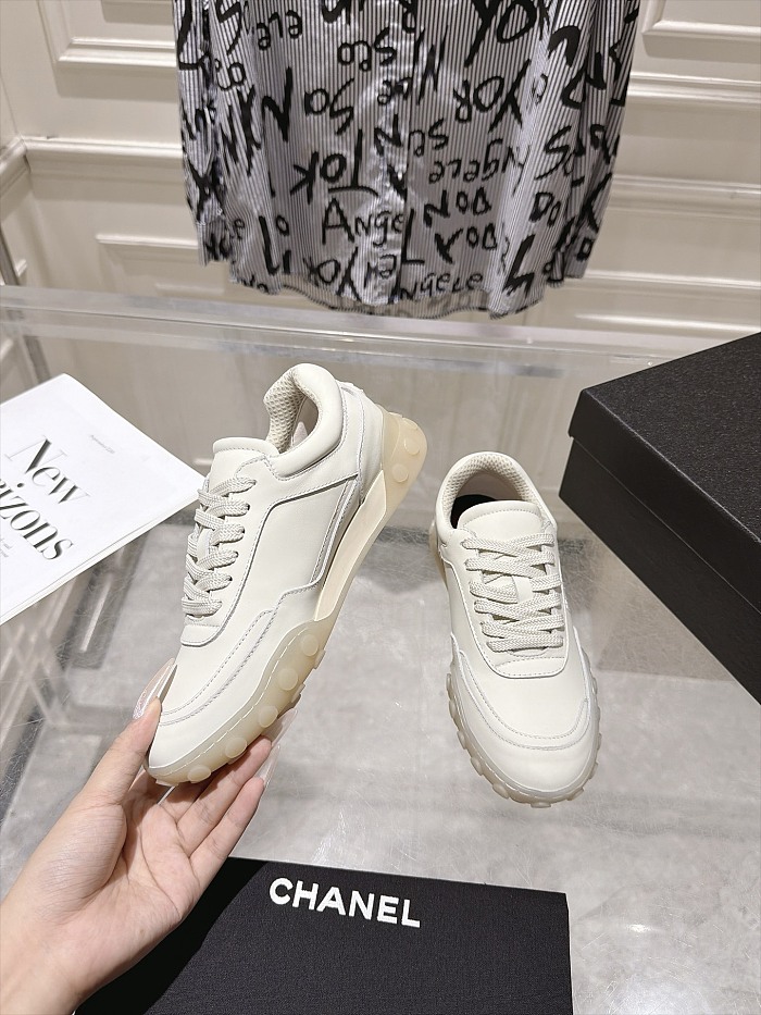 Chanel Joggesko - Mixed fibers, suede calfskin Sneaker
