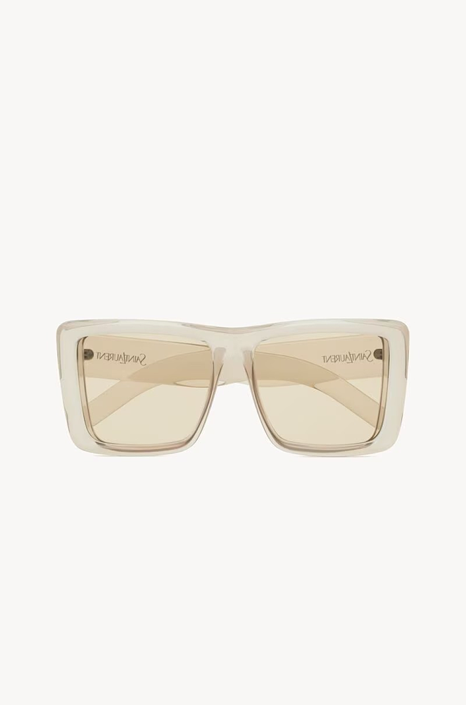 Transparent  Oversize Square Sunglasses