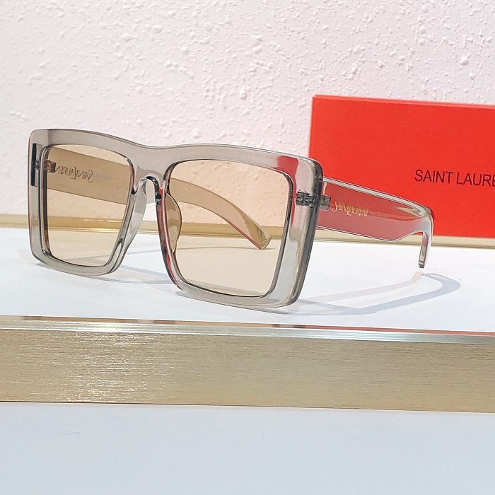 Transparent  Oversize Square Sunglasses