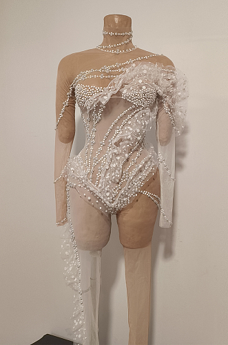 Angelic Crystal Symphony Jumpsuit