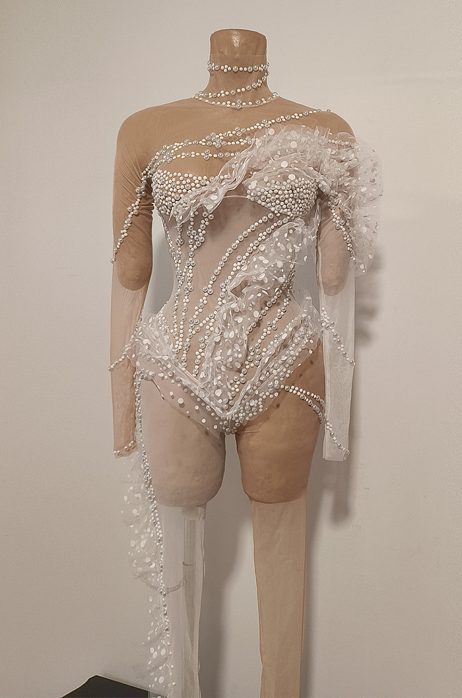 Angelic Crystal Symphony Jumpsuit