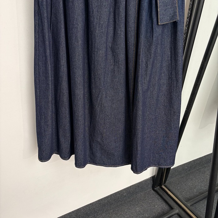 Denim Midi Skirt