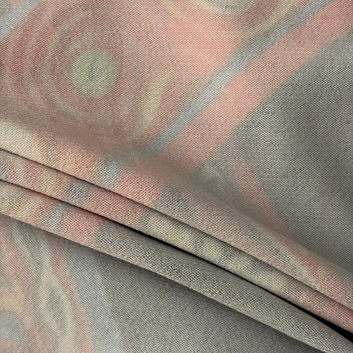 Carretto-print Charmeuse Dress
