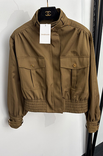 ZIMMERMANN Cotton Hypnotic Bomber Jacket