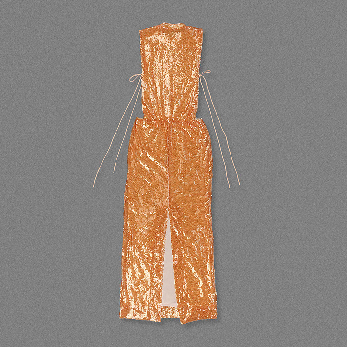 Contour Sleeveless Sequin Maxi Dress