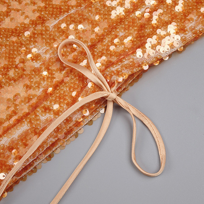 Contour Sleeveless Sequin Maxi Dress