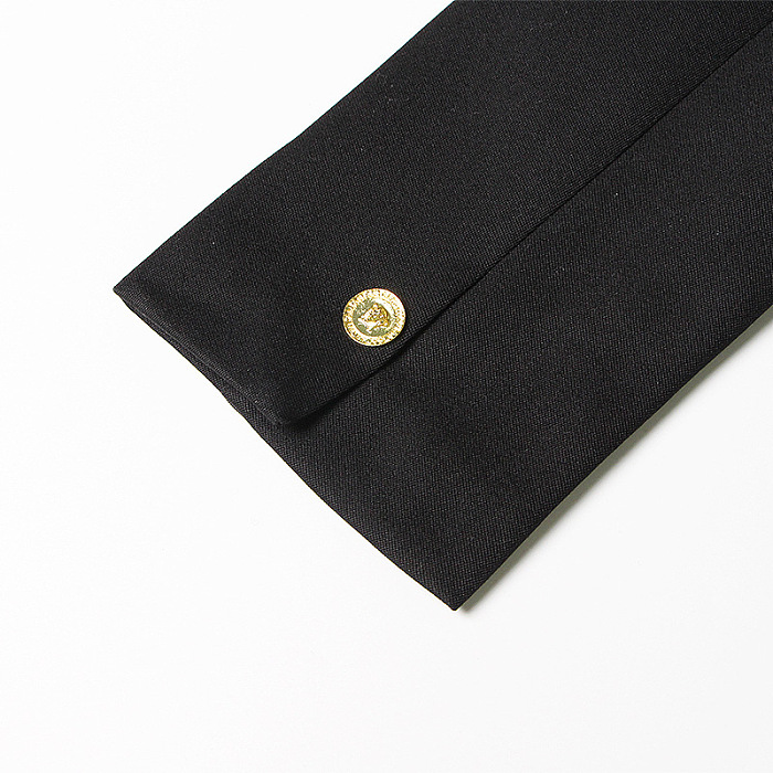 Gold Safety Pin Blazer