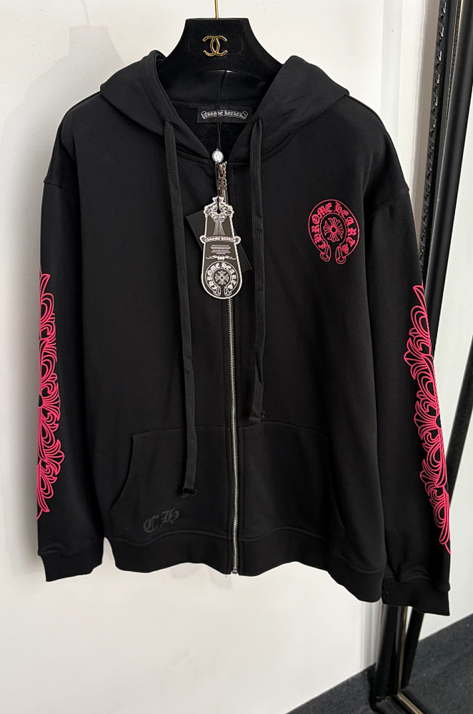 Chrome Hearts zip-up Hoodie