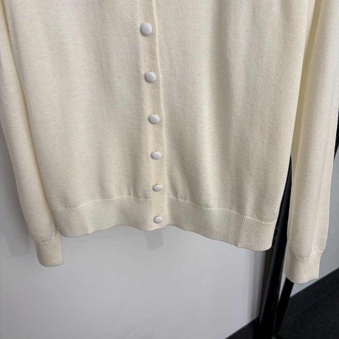 Off-white Knit Cardigan