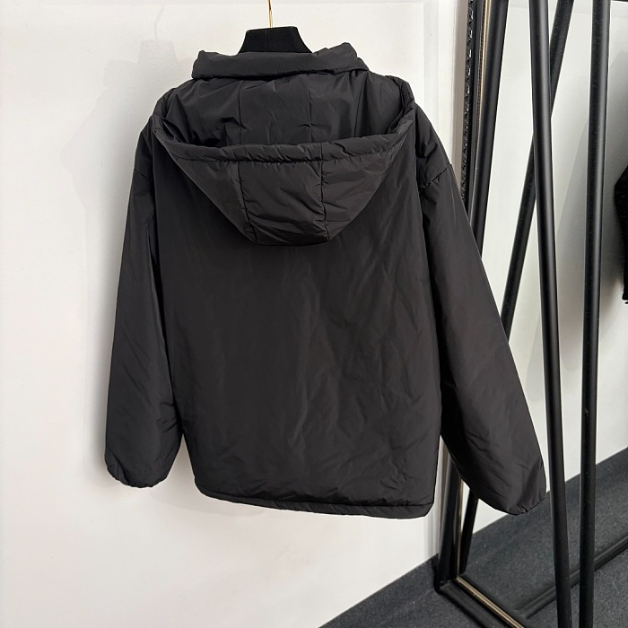 Black Lightweight Re-nylon Blouson Jacket