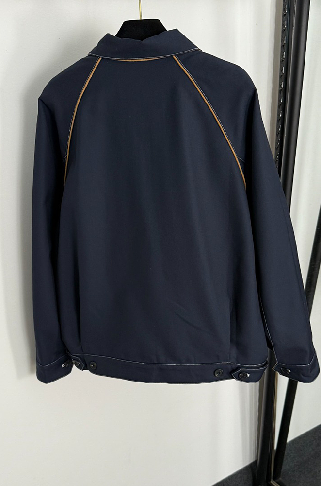 Miu Miu Navy Zip Jacket