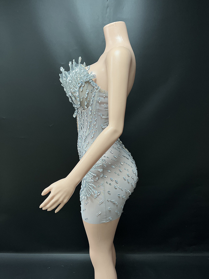 Crystal Corset Dress