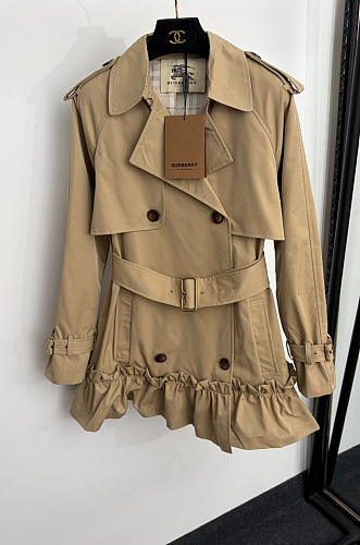 Burberry  Ruffle Trench Coat